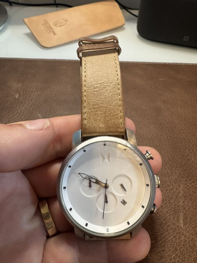 Two watches: MVMT Chrono & Stuhrling Original Skeleton Automatic