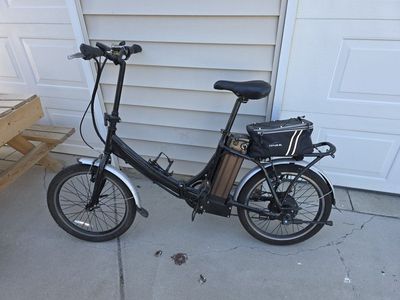 electric bike. nice little commuter bike