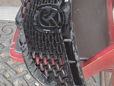 OEM Mazda 3 Front Bumper Mesh Grille with Chrome Emblem