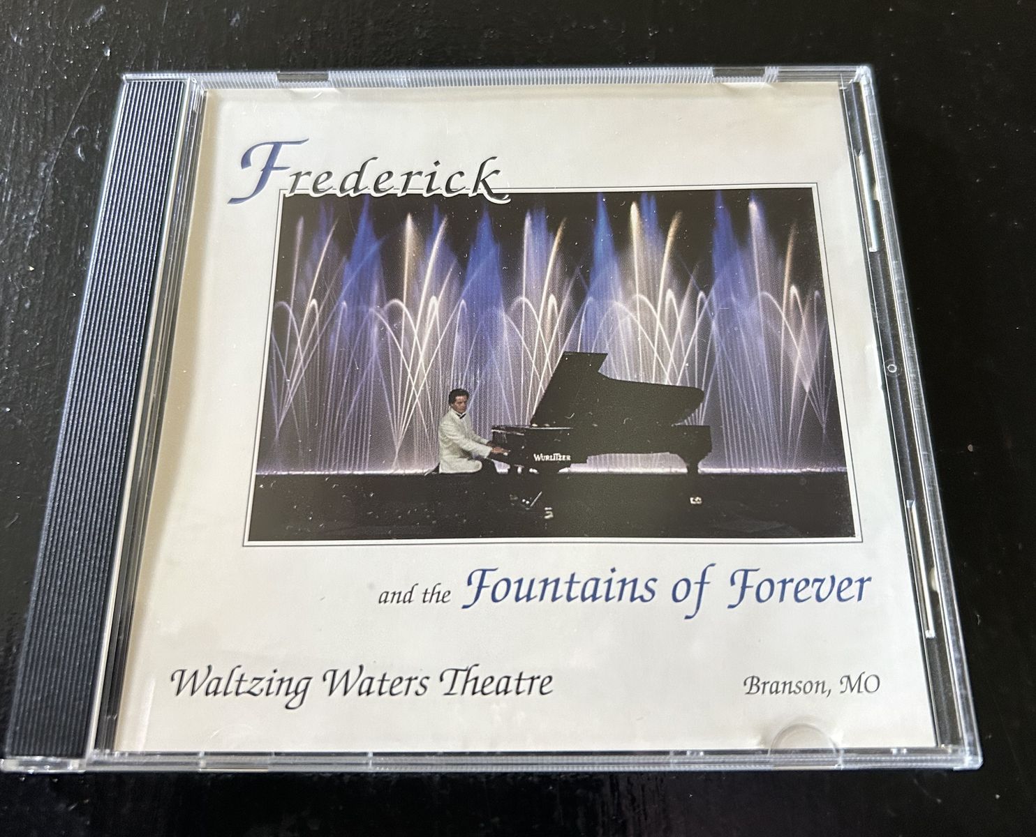CD - Frederick Antonio Fountains Of Forever - Waltzing Waters Branson Theater
