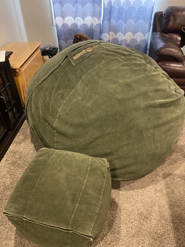 LoveSac MovieSac + Matching Ottoman