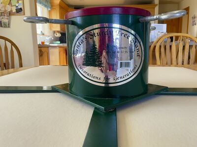 LARGE Christmas Tree Stand - “Santa’s Sturdy”
