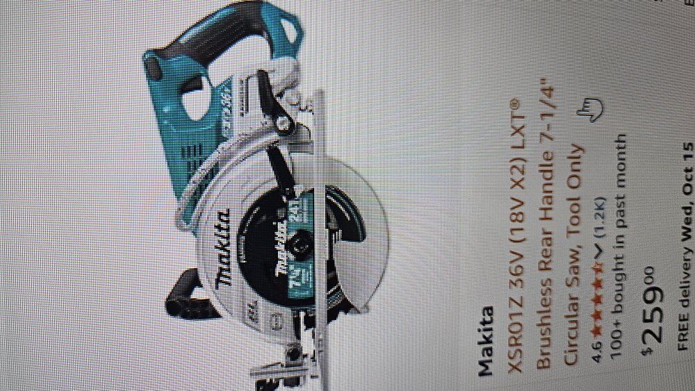 Mikita 36v Framing Saw