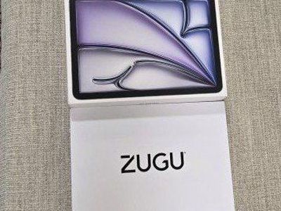 New Apple iPad Air 11-inch (M4) 128GB, Wi-Fi + Zugu case