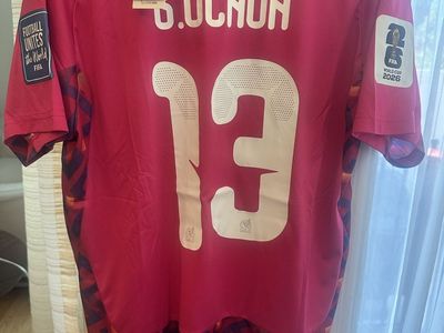 adidas Mexico National Team G. Ochoa #13 Pink Goalkeeper Jersey Size Medium NWT
