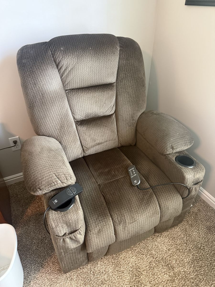 Power lift assist recliner