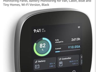Brand new (never used) Renogy Smart Battery Monitor Screen with Connection Cable