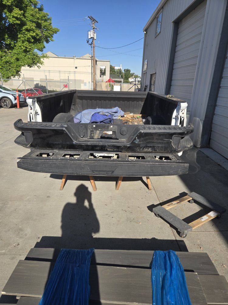 2022 Chevy Silverado bumper black