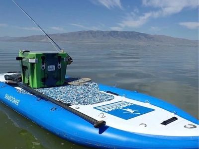 Shaboomee Inflatable Paddle Board - Tri-Tube Design, Stable, No Leaks, Includes Accessories
