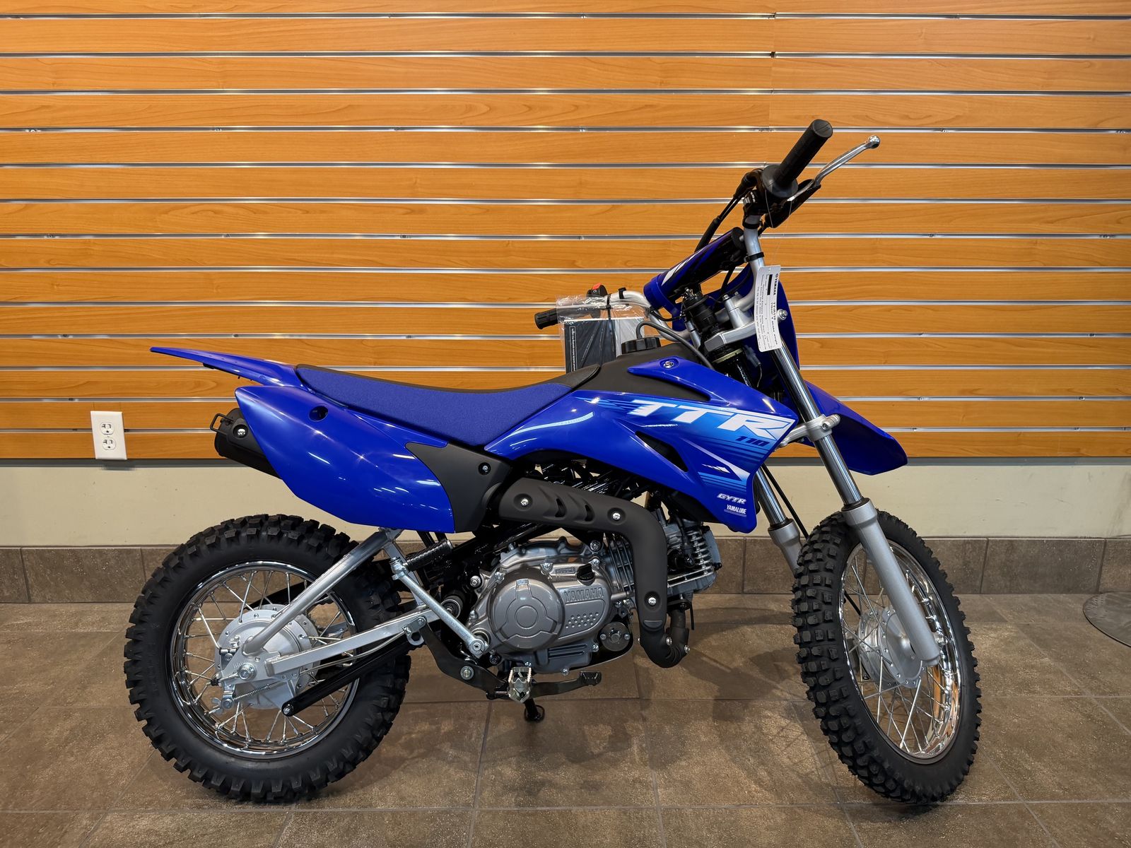2027 Yamaha TT-R110E Team Yamaha Blue - Y16390