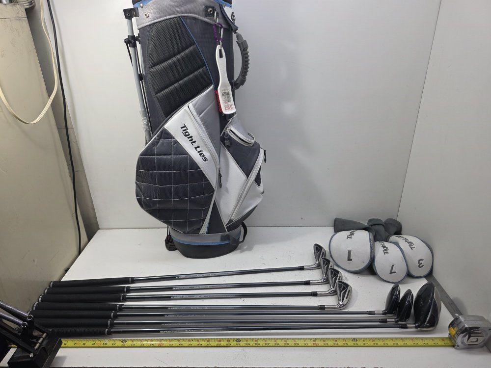 Adams Golf Tight Lies Plus Ladies iron fairway Wood and driver set with bag