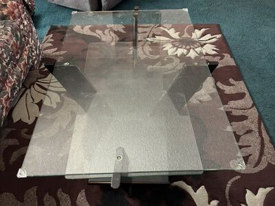 Glass Coffee and End Tables