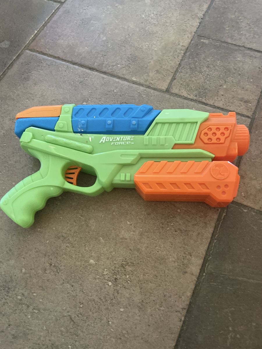 Adventure Force Water Blaster - Green, Blue, Orange Water Gun Toy