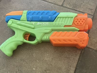 Adventure Force Water Blaster - Green, Blue, Orange Water Gun Toy