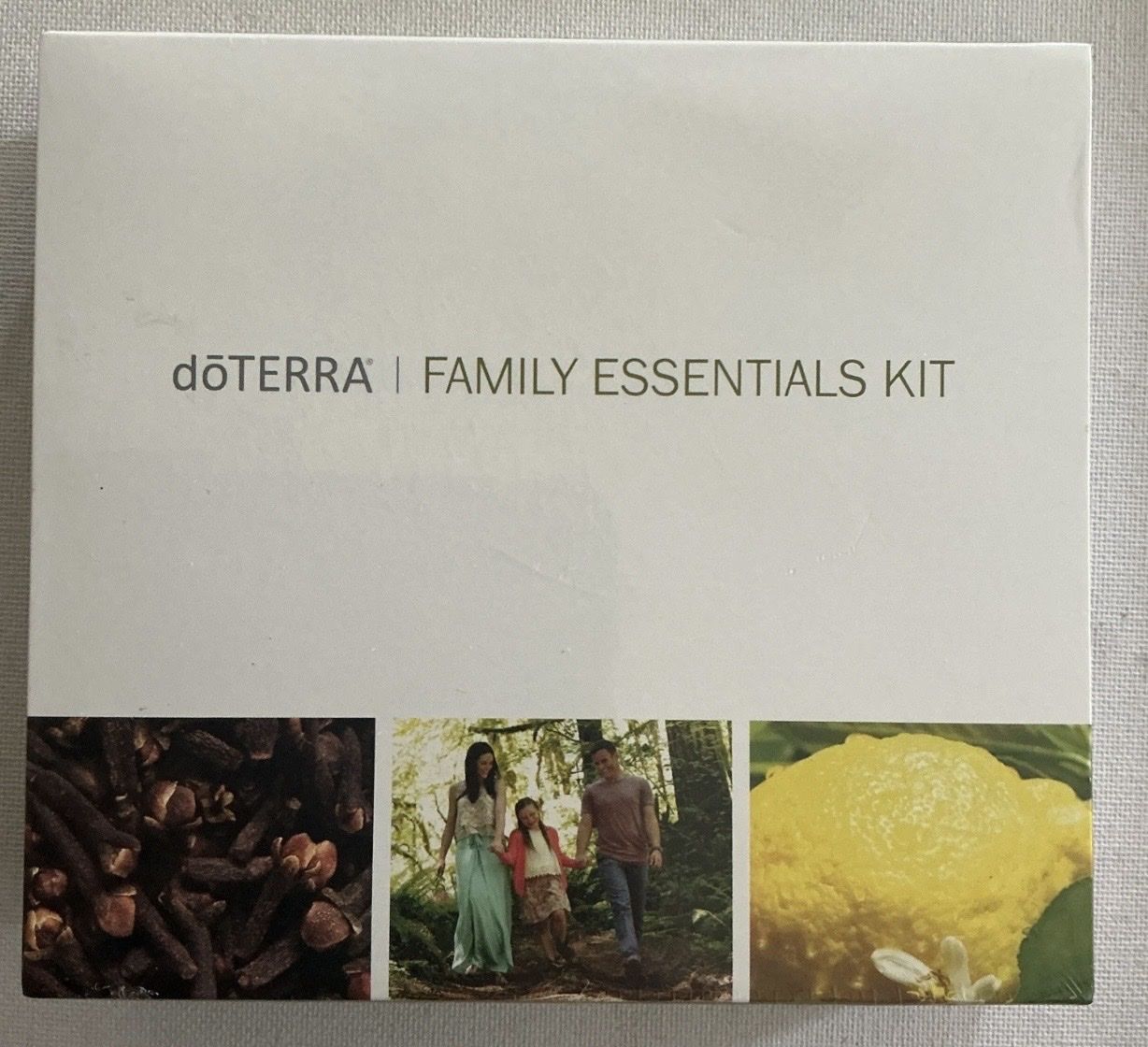 doTERRA Family Essentials Kit CPTG Essential Oils Lavender Lemon Peppermint Frankincense NOS sealed 2019