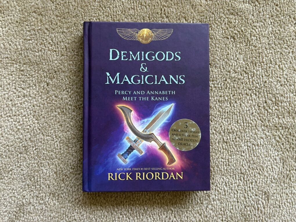 Demigods & Magicians, by Rick Riordan (hardcover)