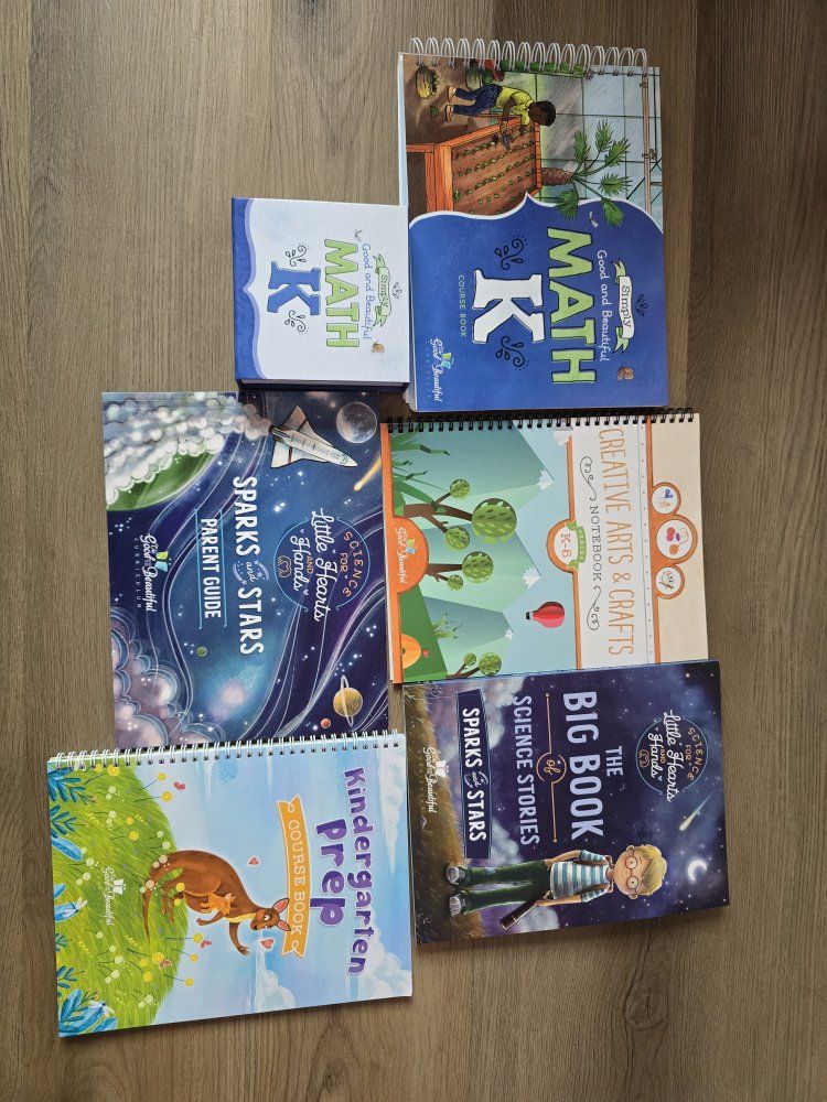 Good and Beautiful Kindergarten Homeschool Curriculum Books
