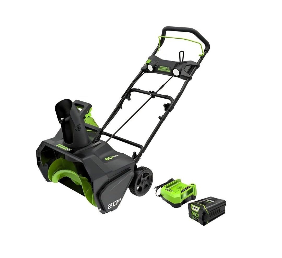 Snow Blower, 2.0Ah Battery and Charger Included