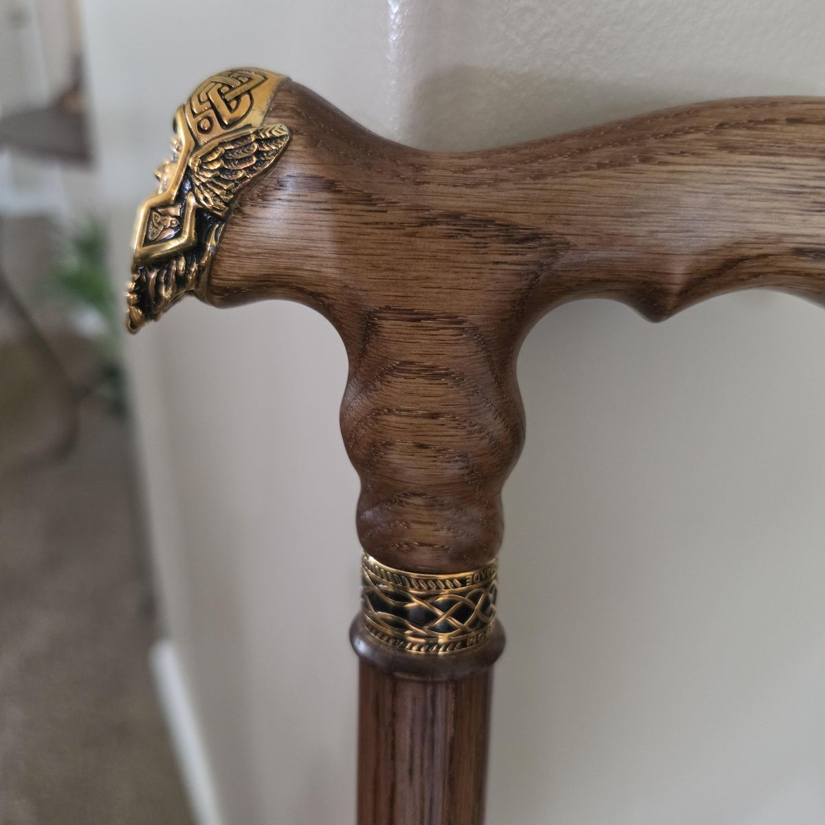Asterom Custom Walking Cane - Viking Thor Cane - new, never used
