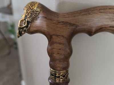 Asterom Custom Walking Cane - Viking Thor Cane - new, never used
