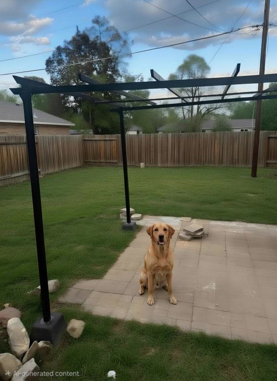 Heavy duty patio pergola