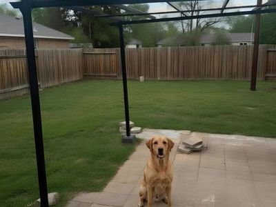 Heavy duty patio pergola
