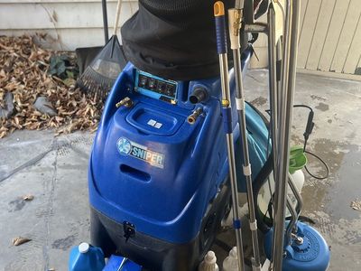 US Sniper 1200 PSI Carpet and Tile Cleaner Extractor with Turbo Hybrid & Cleaning Solutions