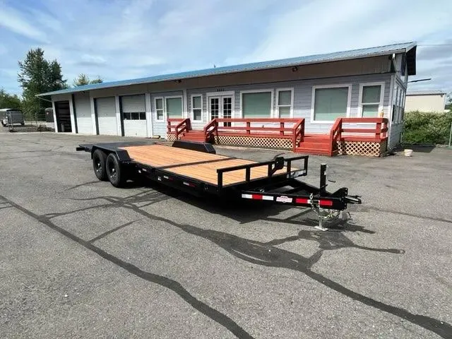 7x22 Interstate Hydraulic Tilt Trailer FREE INSPECTION