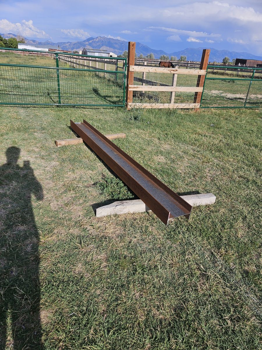 125" I beam, 22# 10" x6" section 