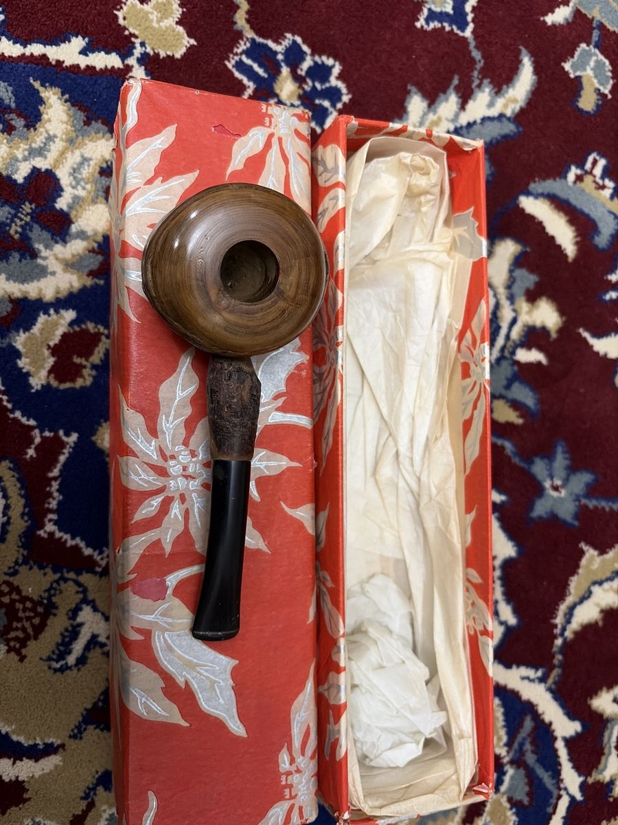 Made In France Cherrywood Vintage Tobbaco Pipe