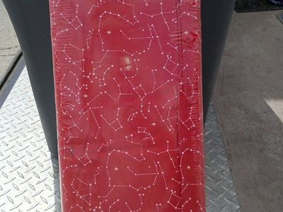 15yrds whole roll of Moda Fabrics/ 321 'Blast Off The Constellation Mars'Red 100%Cotton Fabric by Stacy Iest Hsu 44/45incheswide