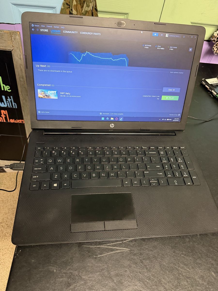 HP Laptop Ryzen 3 3500u