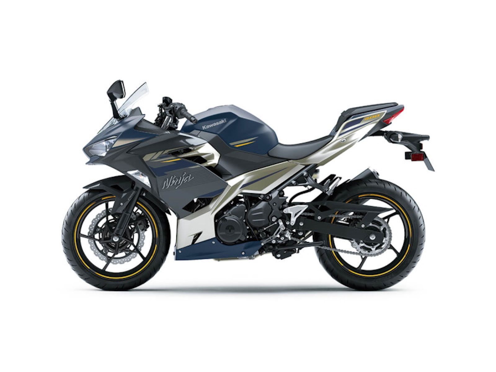 2023 Kawasaki Ninja 400 Metallic Magnetic Dark Gra