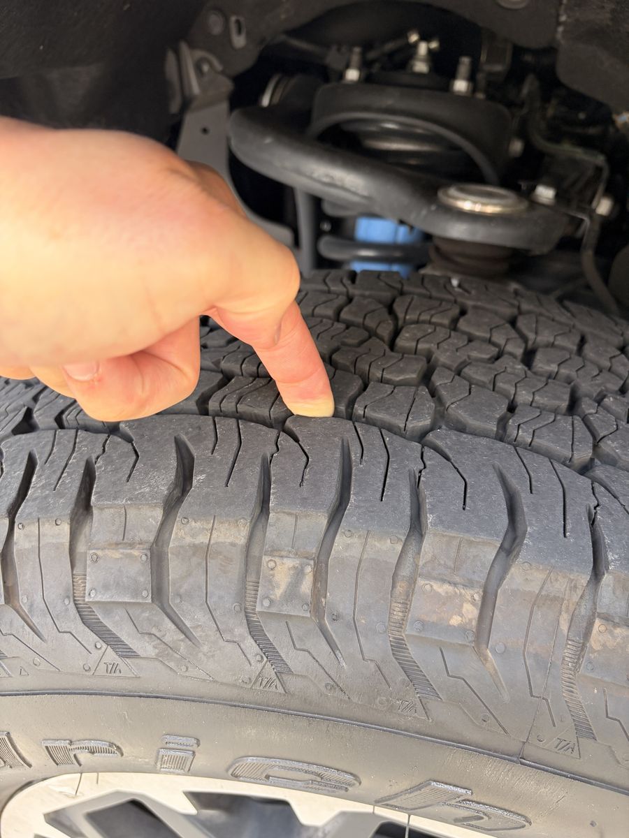 265/70 R17 TRD Tire x BFG wheel