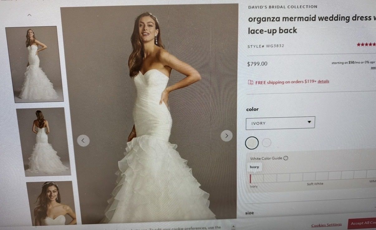 Wedding dress