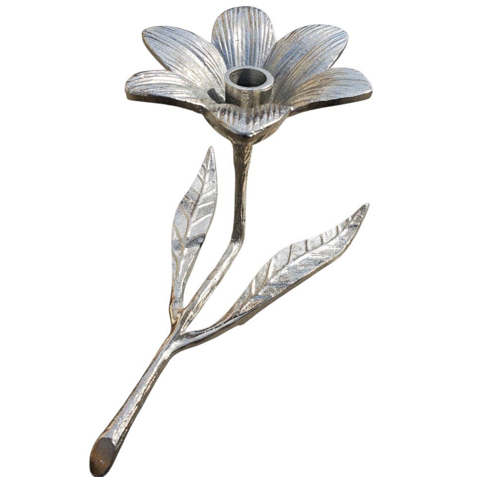 Flower Candle Holder | Metal