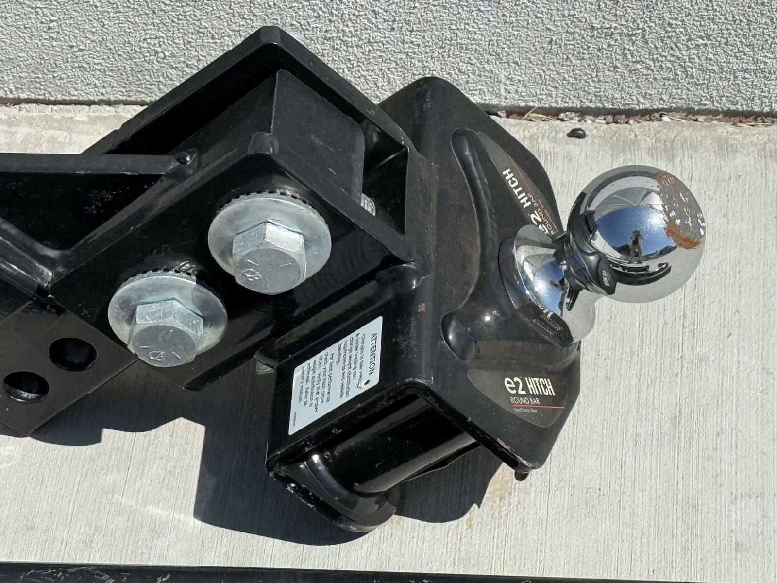 Heavy duty hitch