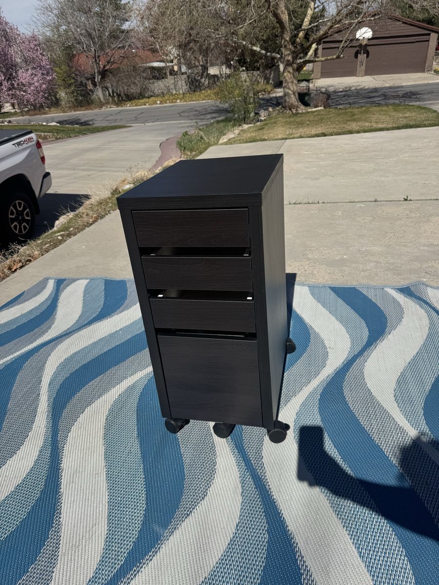 IKEA Drawer Unit Drop File Storage Roller MICKE