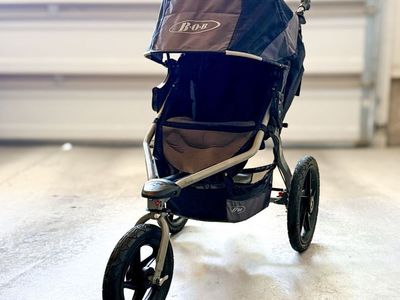 CLEAN BOB Revolution Pro Jogging Stroller Gray Black