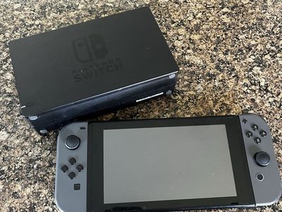 Nintendo Switch Console with Dock and Gray Joy-Cons