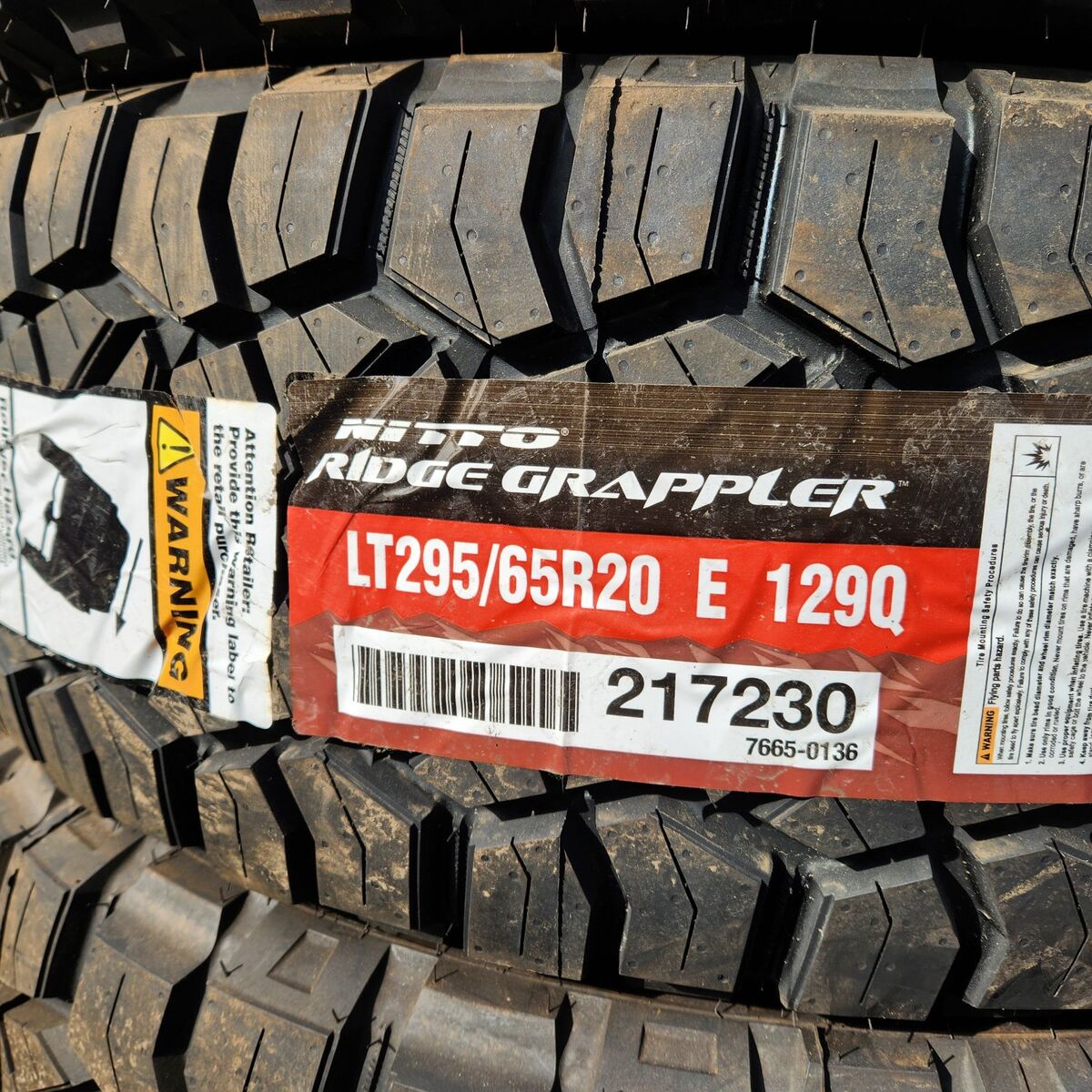 295/65r20 nitto ridge grappler