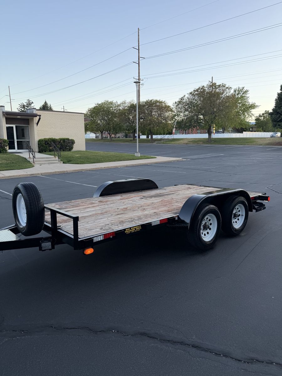 2021 7x14 big bubbas dual axle trailer