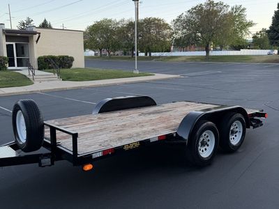 2021 7x14 big bubbas dual axle trailer