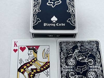 Fox Racing Motocross Theme Playing Cards Deck Supercross
