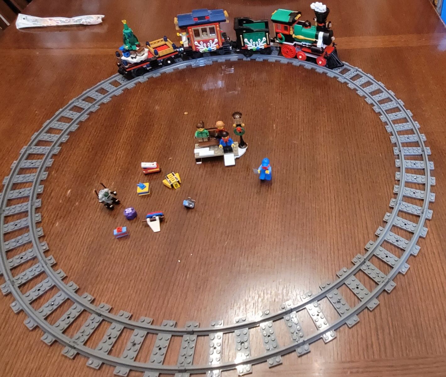 Lego Christmas train