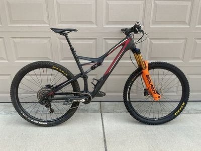 Specialized Stumpjumper Carbon w/ new fork (XL)
