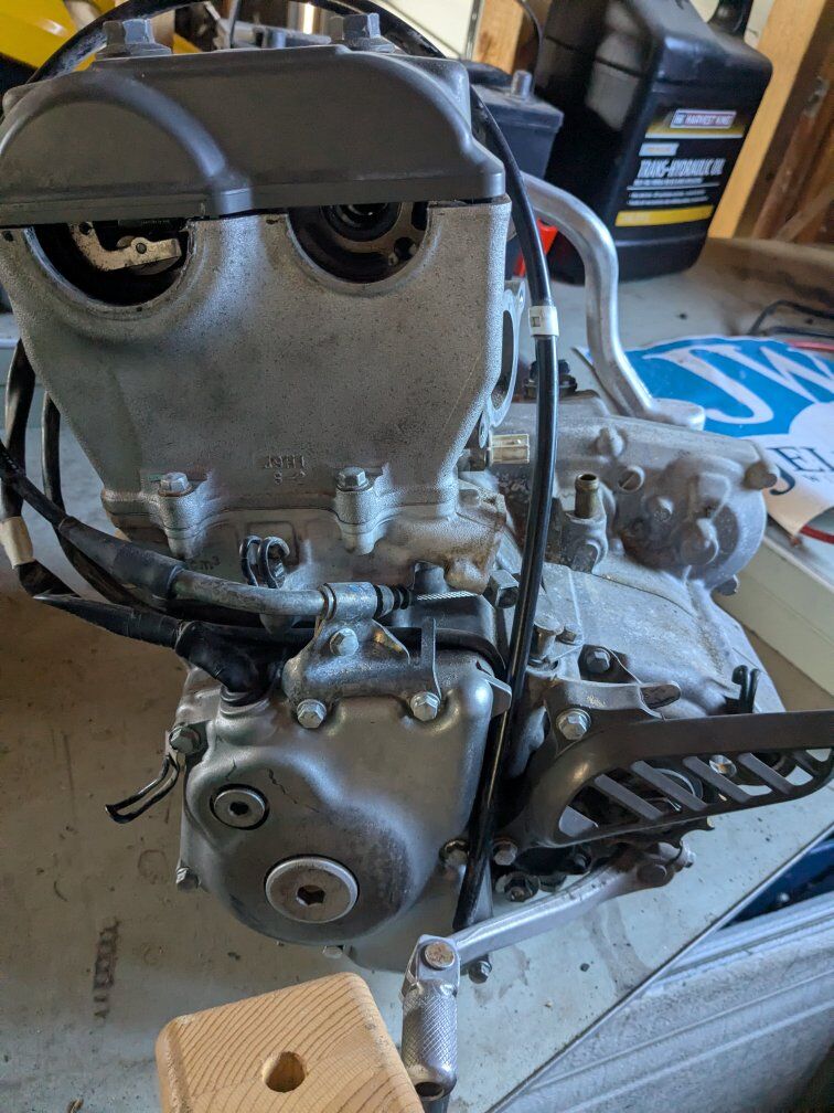 18 Suzuki RMZ 250 complete engine and running gear