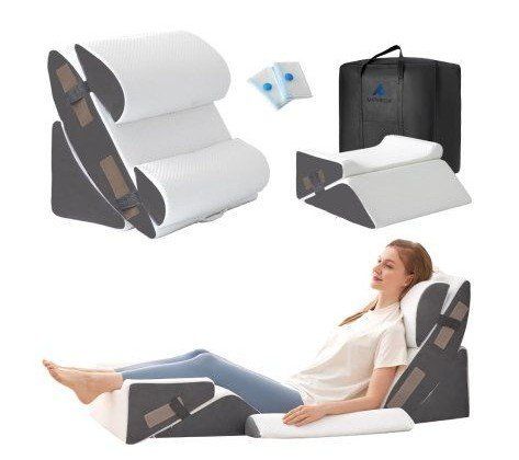 Orthopedic wedge pillow set