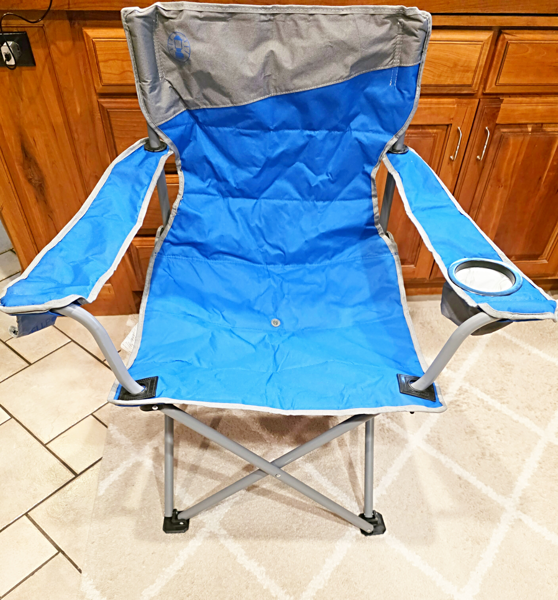 Coleman Big and Tall Heavy Duty Outdoor Folding Chair In New Condition