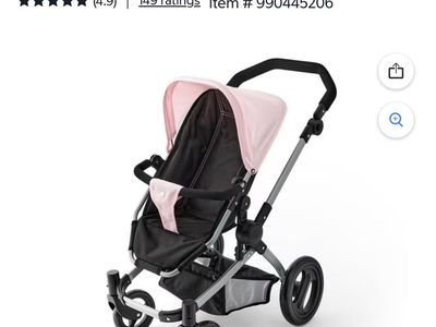 New Member's Mark Purely Perfect Baby Doll Stroller